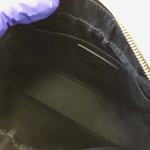 Yves Saint Laurent Black Chevron Camera Small Crossbody Bag Sku# 69351 - Picture 4 of 10